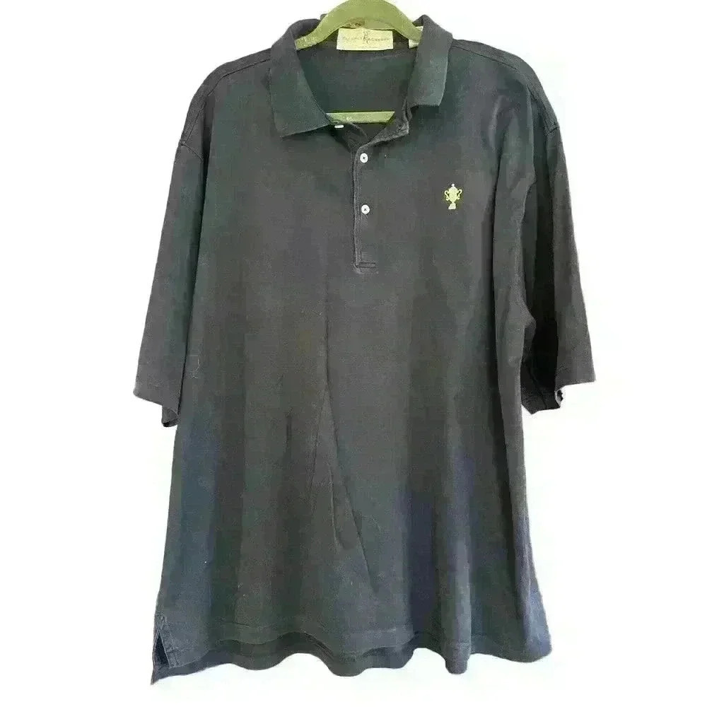 Fairway & Greene Men's Navy Golf Polo Size XXL The Honors Course Casual